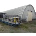 Профнастил H112ПГ-0.95, для бескаркассных ангаров, Полиэстер RAL 9006