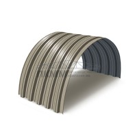 Профнастил НС35ПГ-0.5, Ширина-1000, Полиэстер RAL1035