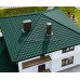 Четверник конька полукруглого 0,5 Velur RAL6005 с пленкой Четверник конька полукруглого 0,5 Velur RAL6005 с пленкой