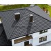 Четверник конька полукруглого 0,5 Satin RAL7024 с пленкой Четверник конька полукруглого 0,5 Satin RAL7024 с пленкой