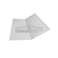 Планка ендовы нижняя-0.45 298х298х2000 Полиэстер Ral 7047