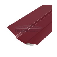Планка ендовы верхняя-0.5 76х76х2000 Полиэстер Ral 3005 Планка ендовы верхняя-0.5 76х76х2000 Полиэстер Ral 3005