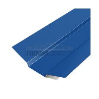 Планка ендовы верхняя-0.5 76х76х2000 Полиэстер Ral 5005 Планка ендовы верхняя-0.5 76х76х2000 Полиэстер Ral 5005
