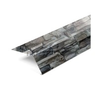 Планка карнизная 100х69х2000-0.5 ECOSTEEL Белый Камень