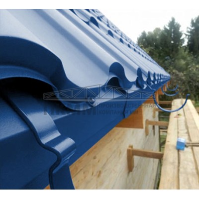 Планка карнизная 100х69х2000-0.5 PURMAN RAL5005
