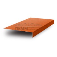 Планка лобовая 200х30х2000-0.5 AGNETA-20 Copper/Copper