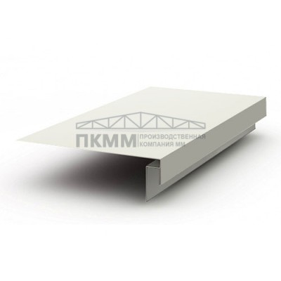 Планка лобовая сложная 250х50х2000-0.5 PURETAN RAL9010 Планка лобовая сложная 250х50х2000-0.5 PURETAN RAL9010