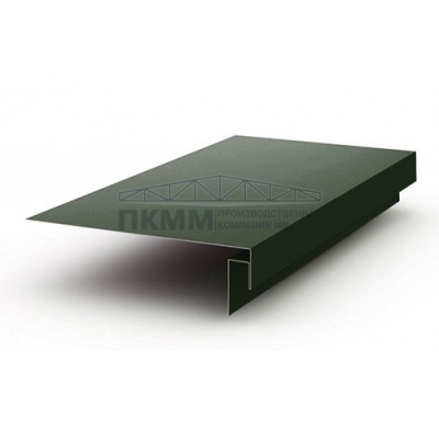 Планка лобовая сложная 185х50х2000-0.5 Viking E RAL6007 Планка лобовая сложная 185х50х2000-0.5 Viking E RAL6007