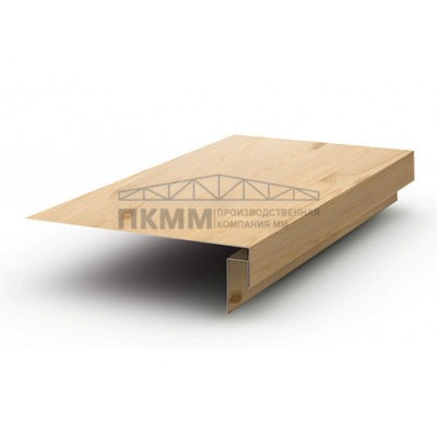 Планка лобовая сложная 185х50х2000-0.5 ECOSTEEL_MA Сосна