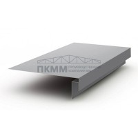 Планка лобовая сложная 185х50х2000-0.45 Полиэстер RAL7004