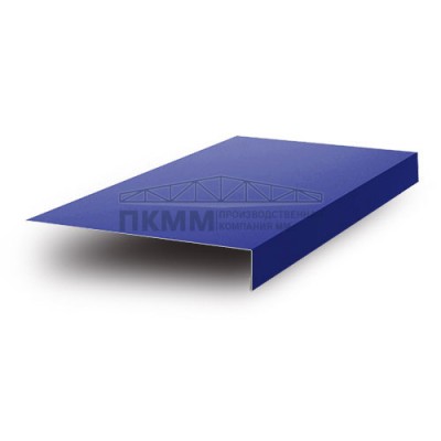 Планка лобовая 200х30х2000-0.5 Norman RAL5002 Планка лобовая 200х30х2000-0.5 Norman RAL5002
