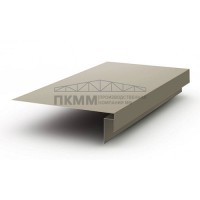 Планка лобовая сложная 250х50х2000-0.45 Полиэстер RAL1035