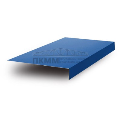 Планка лобовая 200х30х2000-0.5 Norman RAL5005 Планка лобовая 200х30х2000-0.5 Norman RAL5005