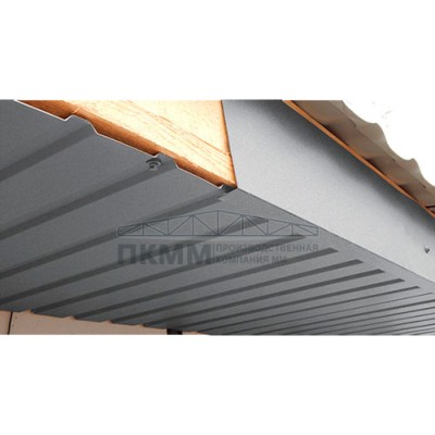Планка лобовая сложная 250х50х2000-0.5 Norman RAL7004 Планка лобовая сложная 250х50х2000-0.5 Norman RAL7004