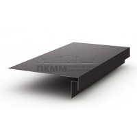Планка лобовая сложная 185х50х2000-0.5 PURMAN RR32