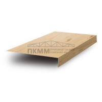 Планка лобовая 200х30х2000-0.5 ECOSTEEL_MA Сосна