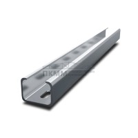 С-профиль перфорированный К110 80x40x3000, толщина 2,0 мм, из нержавеющей стали С-профиль перфорированный К110 80x40x3000, толщина 2,0 мм, из нержавеющей стали