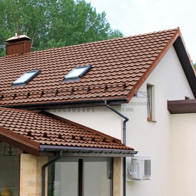 Планка мансардная 80х20-0,5 Satin Matt RAL8004