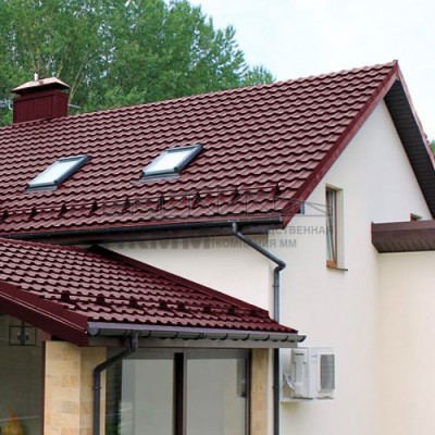 Планка мансардная 80х20-0,5 Satin Matt TX RAL3005