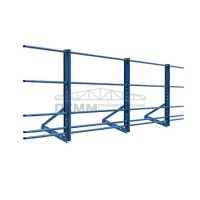 Ограждение кровли ХК-1200 L=3000мм+ФС+1ДТ ГОСТ 53254-2009 (труба 40х20)
