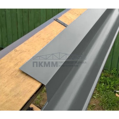 Планка капельник 100х55х2000-0.45 Полиэстер RAL7005