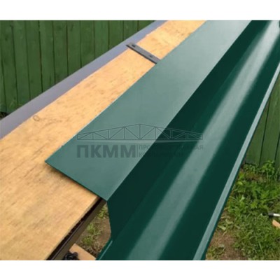 Планка капельник 100х55х2000-0.5 Viking E RAL6005 Планка капельник 100х55х2000-0.5 Viking E RAL6005