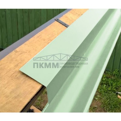 Планка капельник 100х55х2000-0.45 Полиэстер RAL6019 Планка капельник 100х55х2000-0.45 Полиэстер RAL6019
