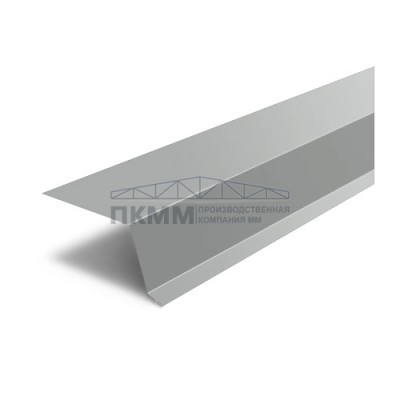 Планка капельник 100х55х2000-0.45 Полиэстер RAL9006