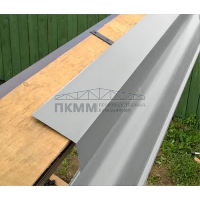 Планка капельник 100х55х2000-0.45 Полиэстер RAL9006