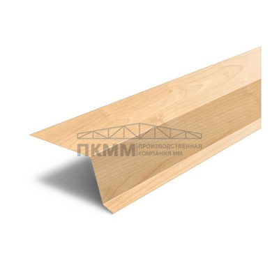 Планка капельник 100х55х2000-0.5 ECOSTEEL Клен