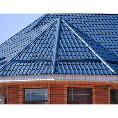 Планка конька круглого R110х2000-0.5 Norman RAL5005