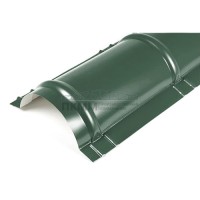 Планка конька круглого R110х2000-0.5 Призма Pegasus Планка конька круглого R110х2000-0.5 Призма Pegasus