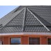 Планка конька круглого R110х2000-0.5 Norman RAL7024 Планка конька круглого R110х2000-0.5 Norman RAL7024