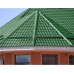 Планка конька круглого R110х2000-0.45 Полиэстер RAL6002