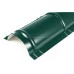 Планка конька круглого R110х2000-0.45 Полиэстер RAL6005 Планка конька круглого R110х2000-0.45 Полиэстер RAL6005