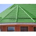 Планка конька круглого R110х2000-0.5 Полиэстер RAL6018 Планка конька круглого R110х2000-0.5 Полиэстер RAL6018