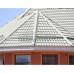 Планка конька круглого R110х2000-0.5 Norman RAL9002