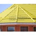 Планка конька круглого R110х2000-0.5 Norman RAL1018