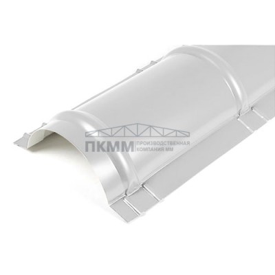 Планка конька круглого R110х2000-0.5 Полиэстер RAL7047