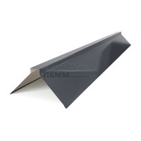Планка конька плоского 190х190х2000-0.5 Призма RAL7024