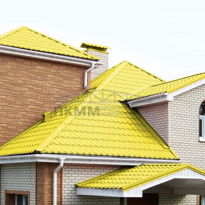 Планка конька плоского 150х150х2000-0.5 Полиэстер RAL1018