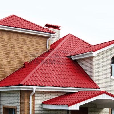 Планка конька плоского 150х150х2000-0.5 Norman RAL3020