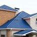 Планка конька плоского 120х120х2000-0.5 PURMAN RAL5005