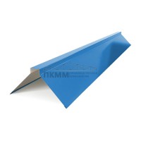 Планка конька плоского 150х150х2000-0.5 Полиэстер RAL5015 Планка конька плоского 150х150х2000-0.5 Полиэстер RAL5015