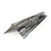 Планка конька плоского 120х120х2000-0.5 ECOSTEEL Белый Камень