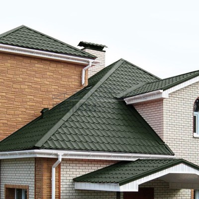 Планка конька плоского 190х190х2000-0.5 Viking E RAL6007