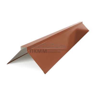 Планка конька плоского 120х120х2000-0.5 PURETAN RR750
