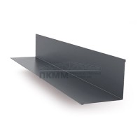 Планка примыкания верхняя 250х147х2000-0.5 Viking E RAL7024 Планка примыкания верхняя 250х147х2000-0.5 Viking E RAL7024
