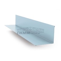 Планка примыкания верхняя 250х147х2000-0.5 Призма Met.Blue Планка примыкания верхняя 250х147х2000-0.5 Призма Met.Blue