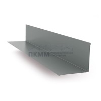 Планка примыкания верхняя 250х147х2000-0.45 Полиэстер RAL7005 Планка примыкания верхняя 250х147х2000-0.45 Полиэстер RAL7005